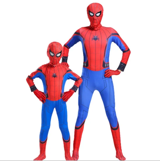 Костюм Человека-паука для детей и взрослых костюм железный паука супергероя