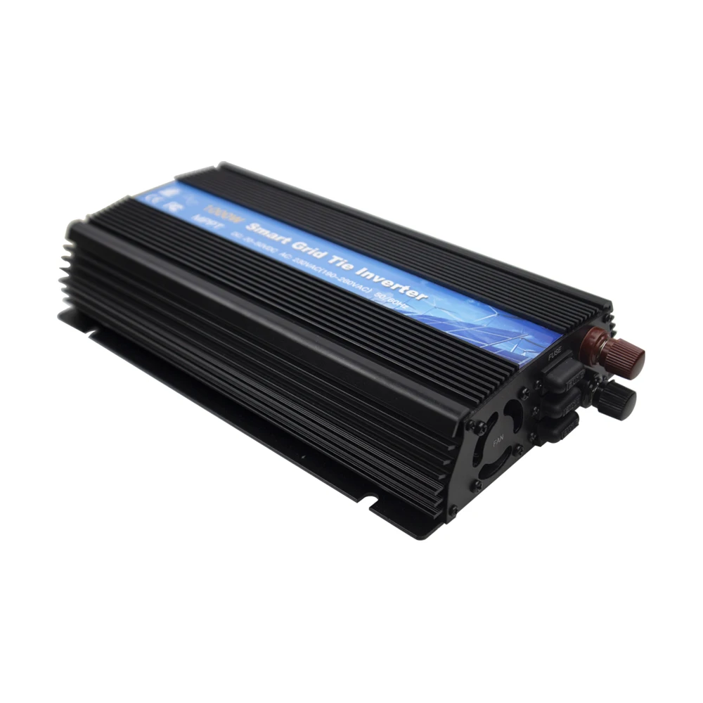 GTI1000 MPPT солнечный Grid Tie Инвертор 1000W Micro силовой инвертор 18/24/36V DC to 190 260VAC с чистой