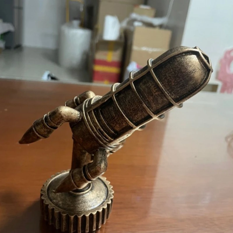 

50LB Resin Rocket Ornament Rocket Decorations Shop Decor Office Study Room Decors Living Room Bedroom Bedside Reading Room