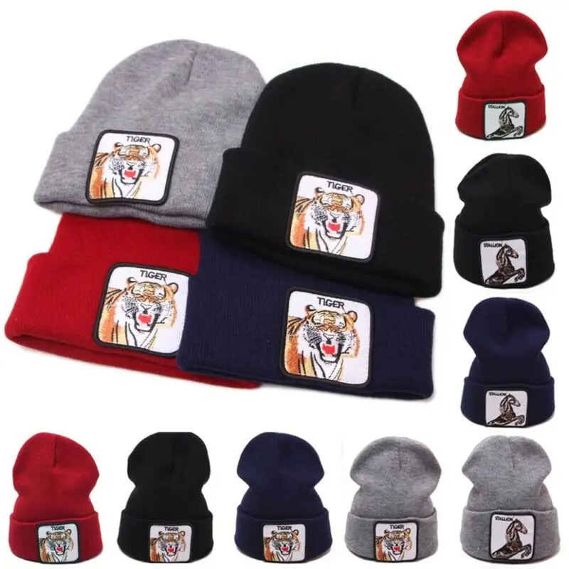 

Beanie Knit Hat Winter Warm Cap Hats Men Women Ladies Unisex Warm Casual Hat