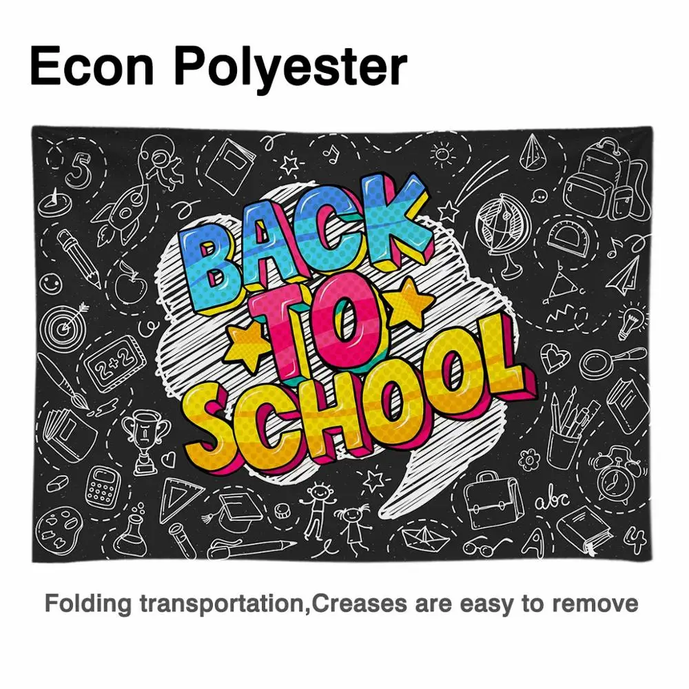 Allenjoy детский сад назад в школу Фотофон доска мелок рисование комикс идол стиль