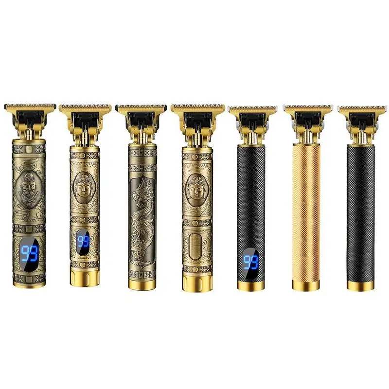 

USB Rechargeable Baldheaded Hair Electric hair Shaver trimmer Cutting Trimmer Men Hair Barber Cordless Machine E4W2