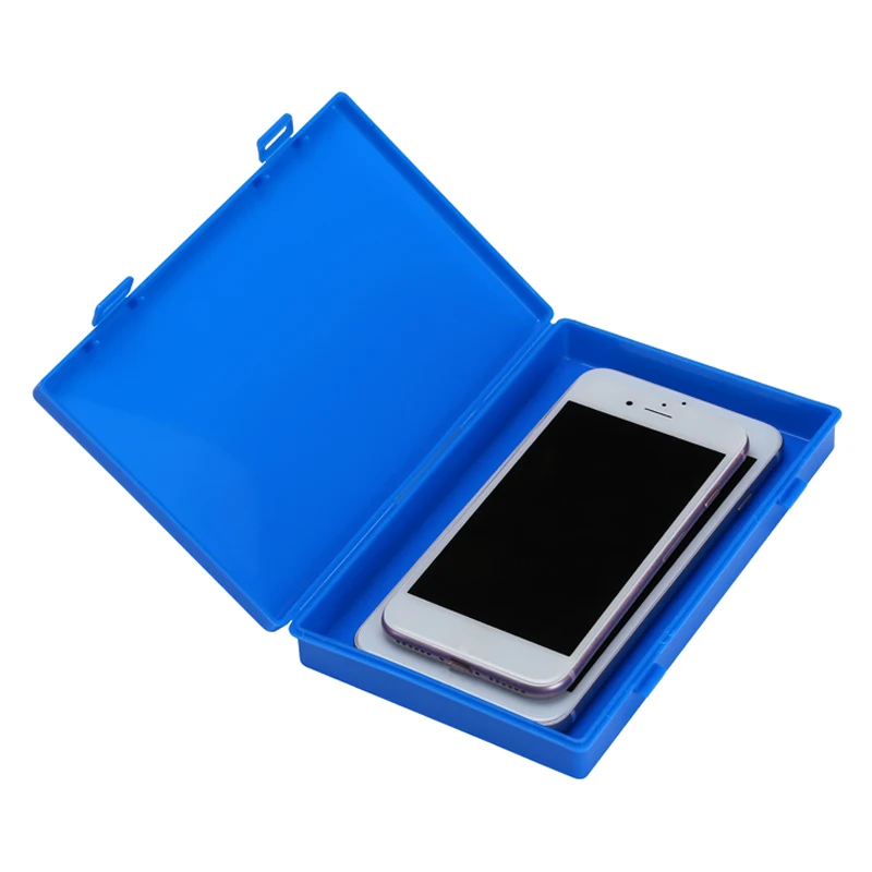 Практичный пластиковый ящик для инструментов прозрачный хранения электронных