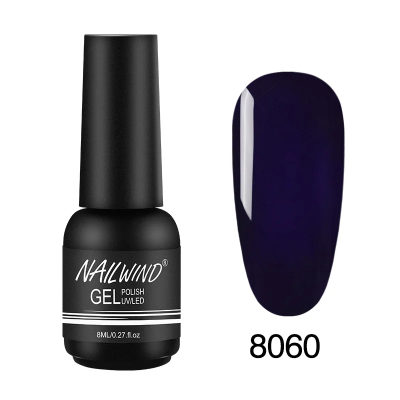 8060 Гель nailwind лак для ногтей маникюрный набор УФ светодиодный полиграфический Гель Дизайн ногтей основа Топ праймер покрытие rosalind гель-лаки для ногтей - Цвет: 8060
