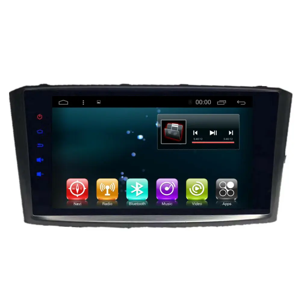 CHOGATH 9 дюймов 4 ядра Android 8 0 GPS навигации для Toyota AVENSIS 2002-2008 Авто радио с SWC Wi-Fi Карты |
