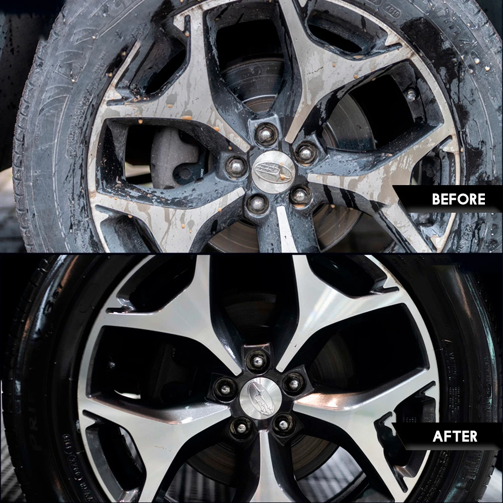 500 мл гель для чистки автомобильных колес защитный жидкий покрытия шин глянцевое
