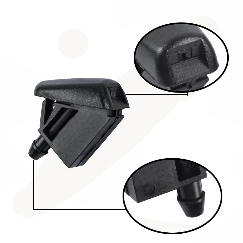 2 шт. форсунки омывателя лобового стекла для Ford 10-17 Focus C-Max 07-14 Mondeo OEM BM51-17666-AB 1708796 -