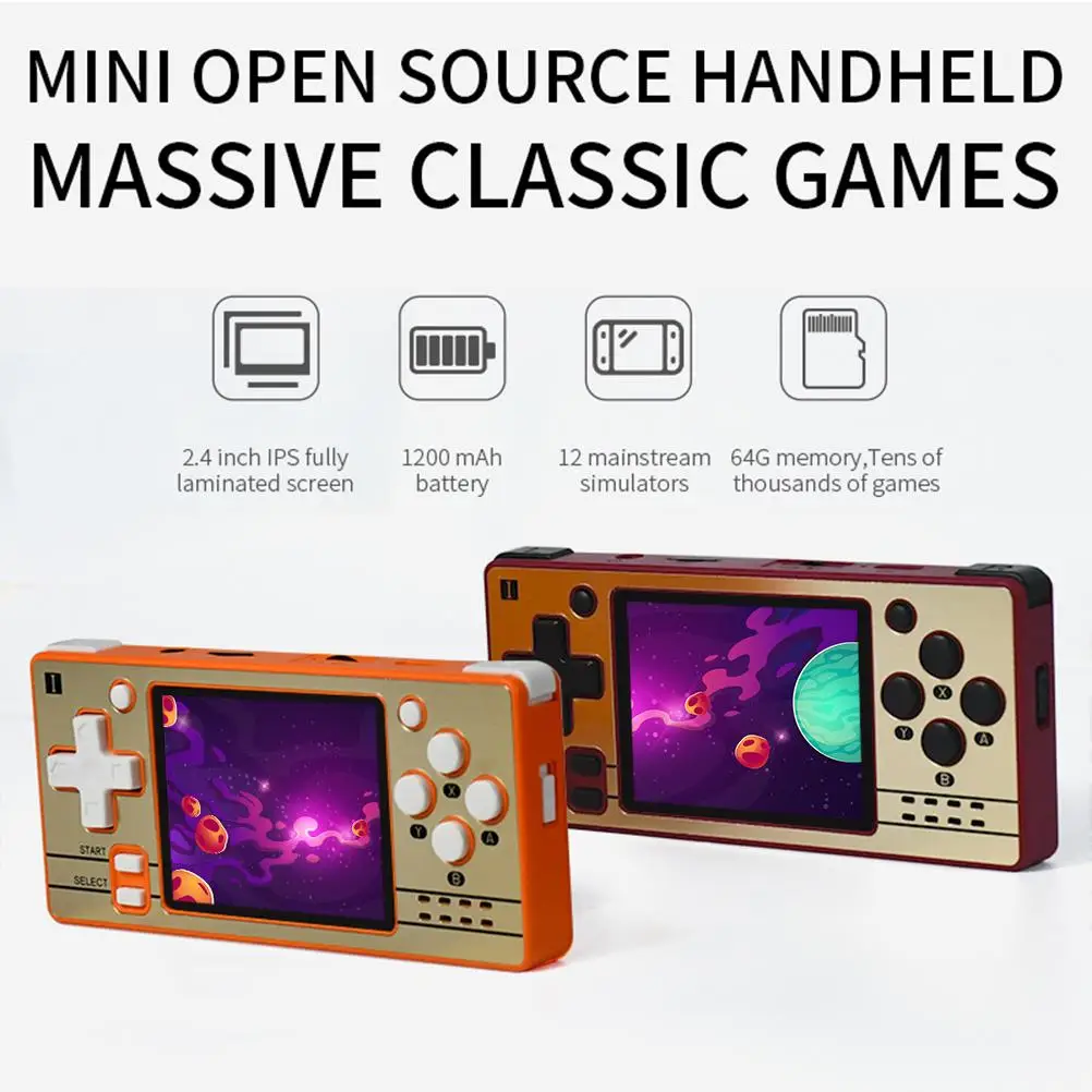 

Q20 MINI Handheld Game Player 2.4 Inch Retro Portable Pocket Video Game Console Built-in 5000 Games for Kids Player Gifts