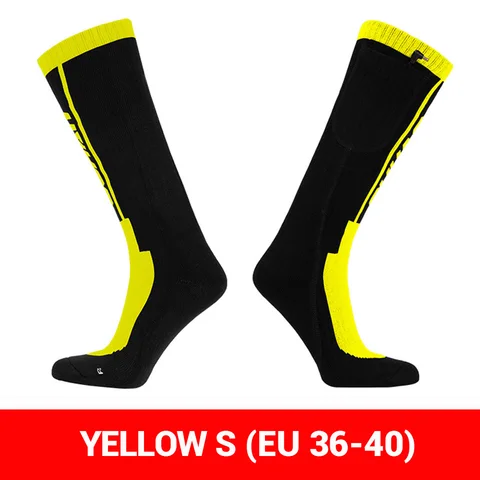 Носки с подогревом 60 ℃, теплые носки с подогревом для катания на лыжах, кемпинга, спортивные носки с инфракрасным электрическим подогревом, европейские размеры 36-45, с регулировкой температуры