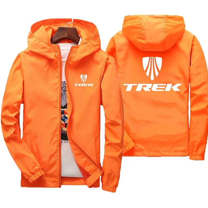 

2021 Trek mountain bike windbreaker jacket men's / women's jacket new 2021 fall winter casual hip hop jacket men's casual jacket