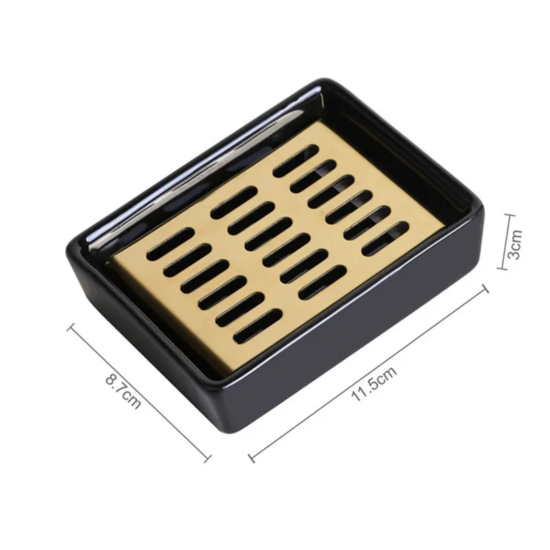 Держатель для мыла из нержавеющей стали 304 черный/белый держатель хранения и