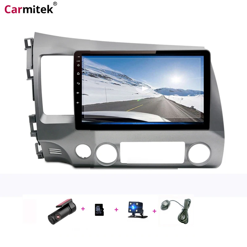 Автомобильный мультимедийный плеер 2din Android GPS радио для Honda Civic 2006 2007 2008 2009-2011