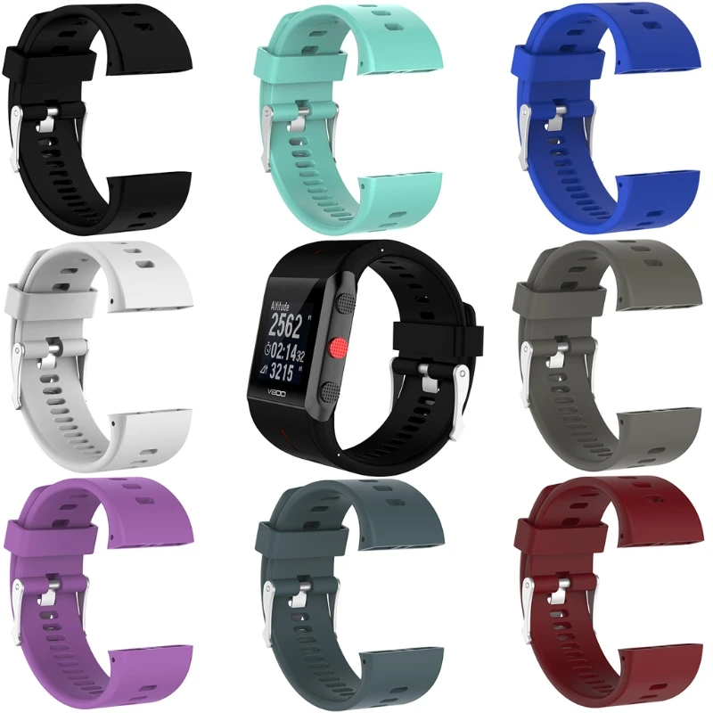 

Silicone Replacement Wrist Band Strap Bracelet For Polar V800 Sport Smart Watch