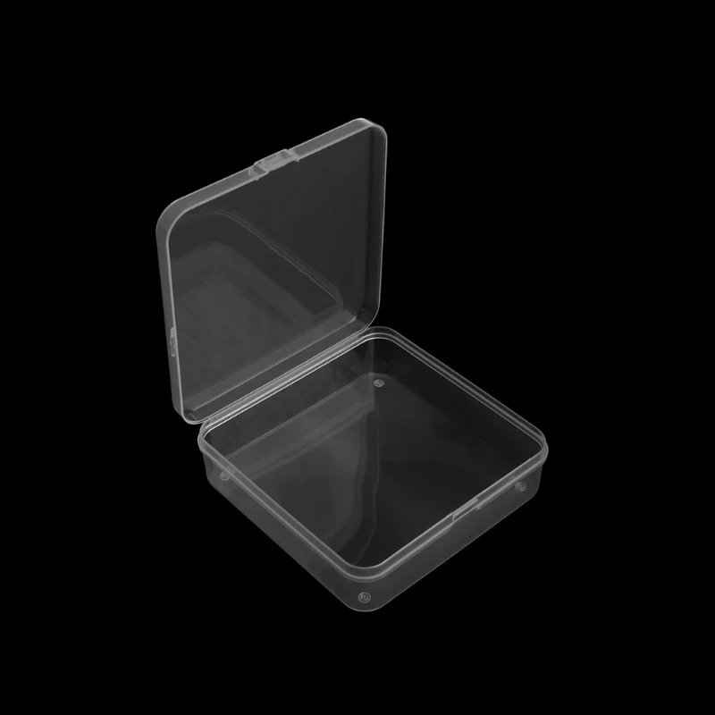 

Portable Baby Infant Teether Case Holder Pacifier Chain Storage Box Clear Travel