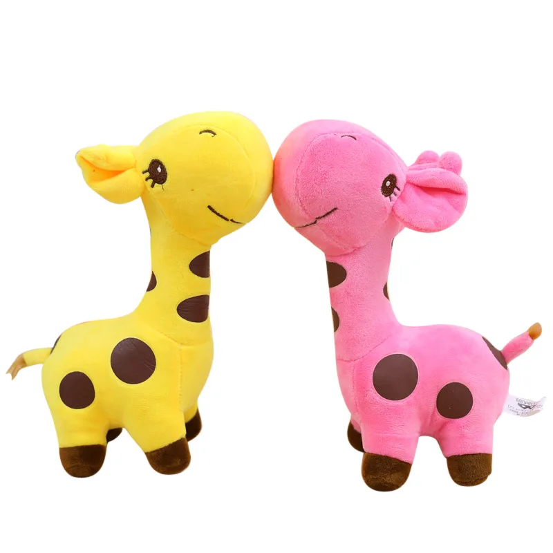 

18*8CM New Kawaii Plush Giraffe Stuffed Animal Cartoon Doll Soft Cute Plush Funny For Kid Baby Children's Birthday Gift Toy