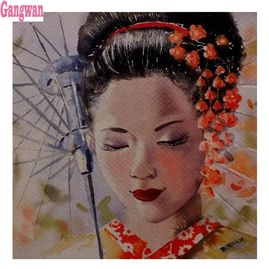 5D Сделай Сам Алмазная вышивка крестиком ретро красота распродажа круглая