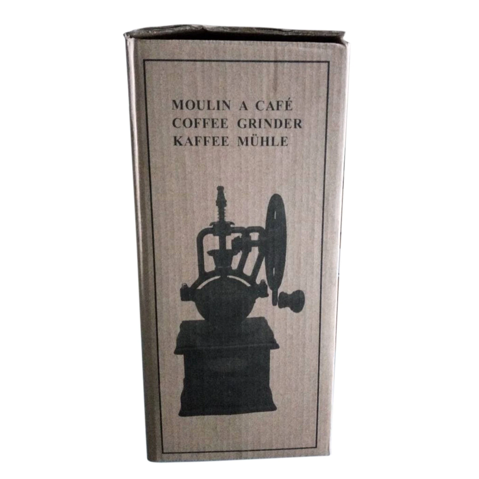 Cast Iron Hand Crank Coffee Grinder Retro Style Manual Beans Grinding Mill with Catch Drawer | Дом и сад