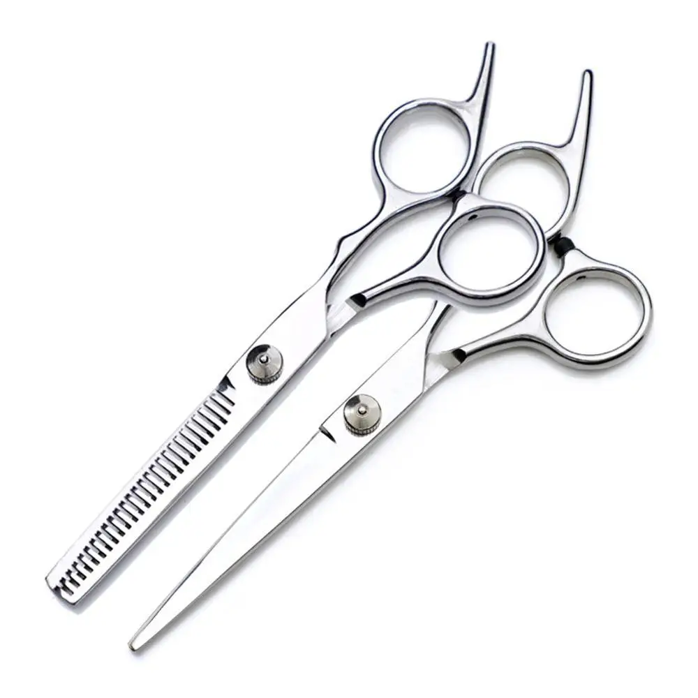 10 шт. профессиональные ножницы для стрижки волос набор парикмахерских ножниц