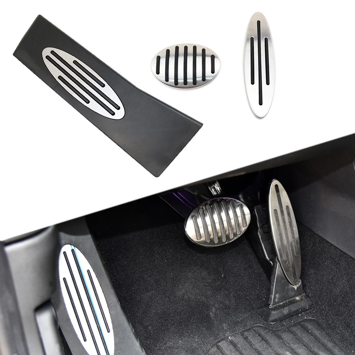 Нескользящая накладка подходит для Mini Cooper аксессуары педаль акселератора масло