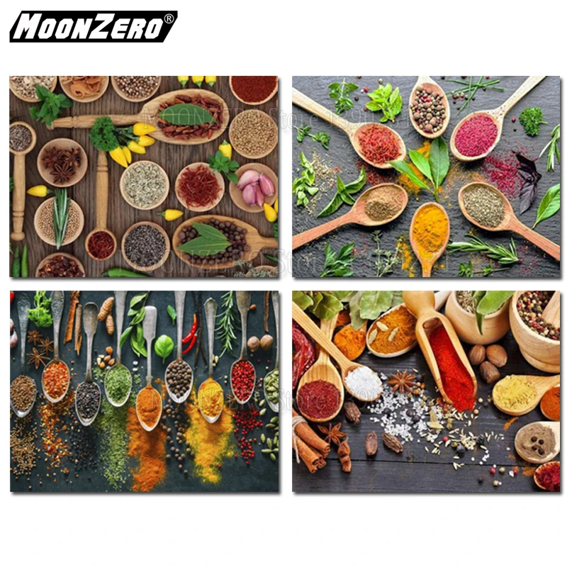 Алмазная живопись сделай сам картина из пищевых ингредиентов