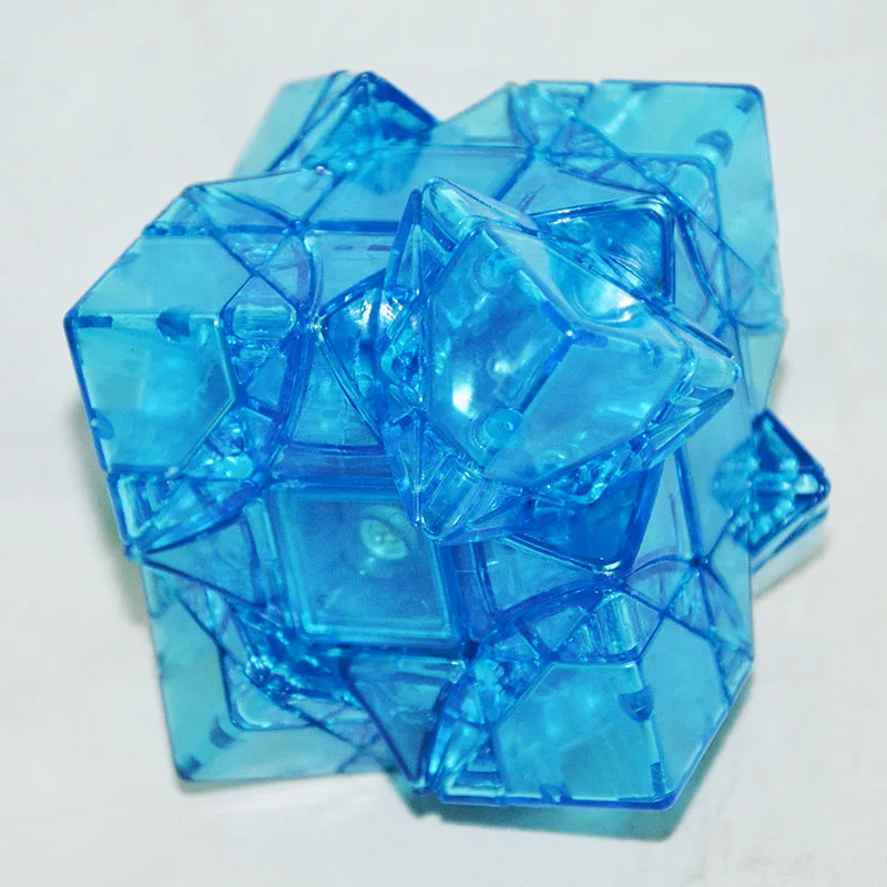 Fangshi Limcube Dreidel 3*3*3 куб (прозрачный синий ограниченный выпуск) для