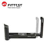 fittest lb xt4 custom vertical l bracket tripod qr plate base grip handle for fujifilm xt4 camera holder
