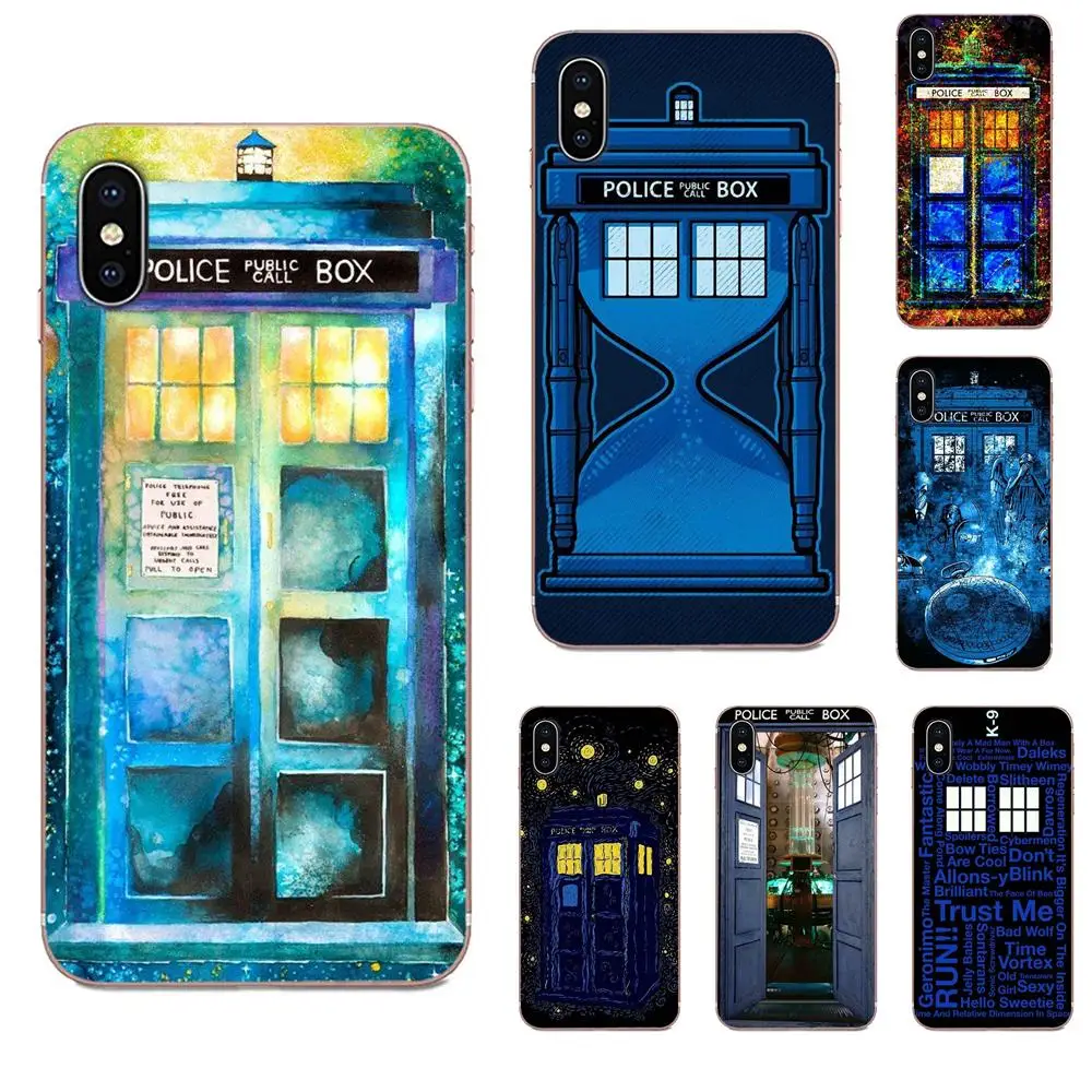 Из ТПУ с принтом &quotТардис (плохой волк&quot Доктор Кто &quotтелефон для Galaxy Note 10 A10E A10S