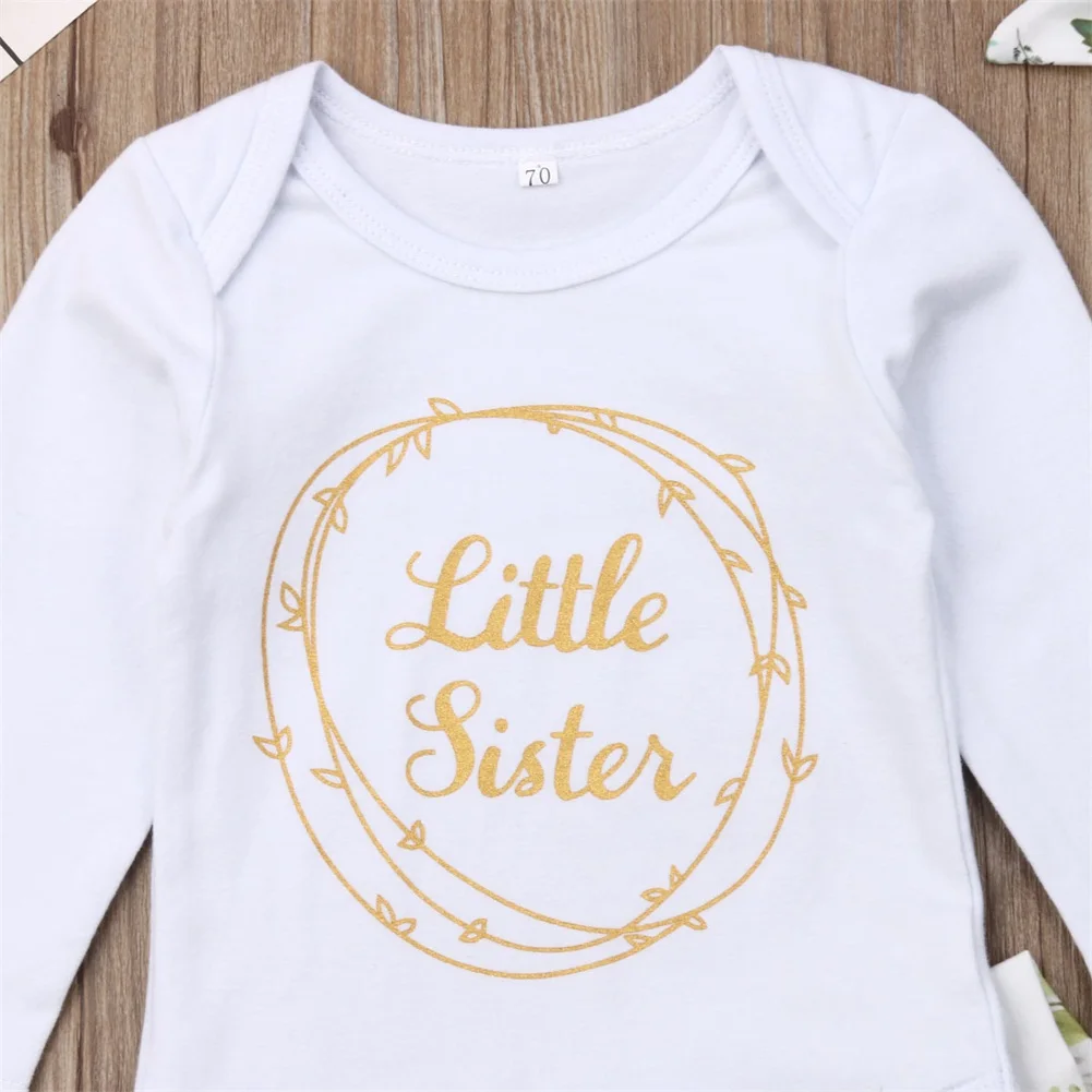 2019 брендовая одежда для новорожденных маленьких девочек с цветочным рисунком