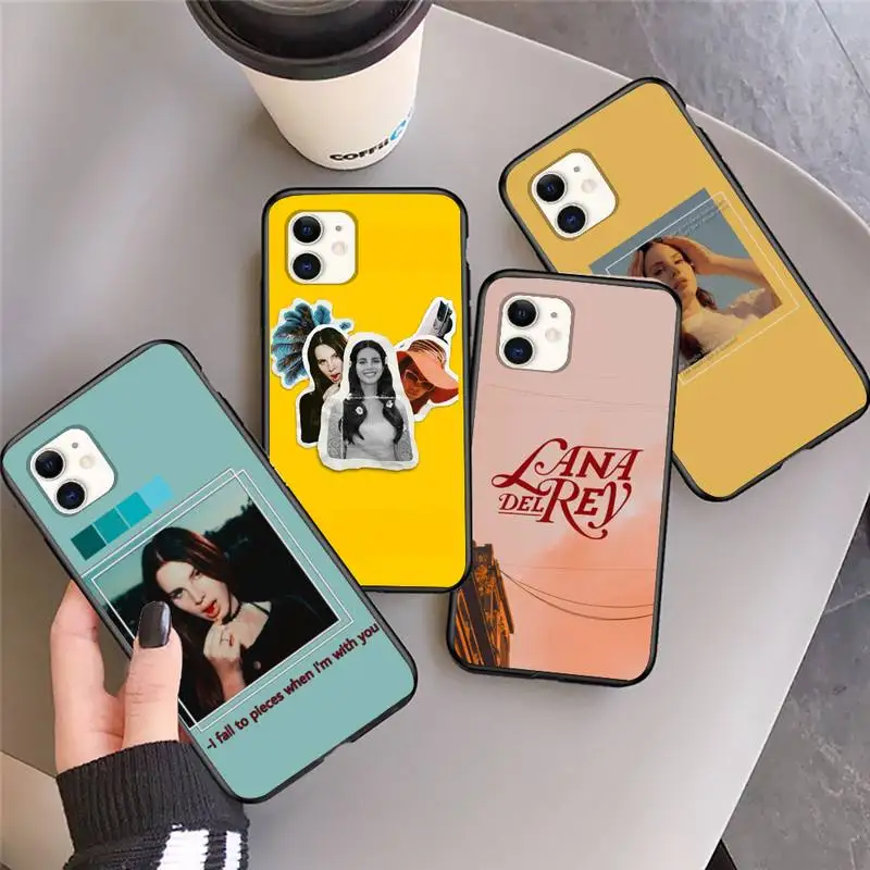 

Lana Del Rey Lust for Life Phone Case For iphone 12 11Pro Max 11 XR XS Max X 8 7 6 6S Plus 5 5S SE 2020 soft Cover Shell