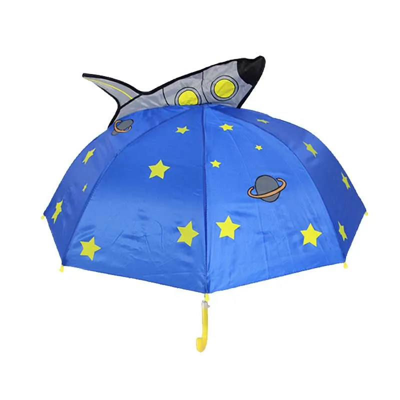 

Cute Cartoon Children Umbrella animation creative long-handled 3D ear modeling kids umbrella For boys girls cute umbrella