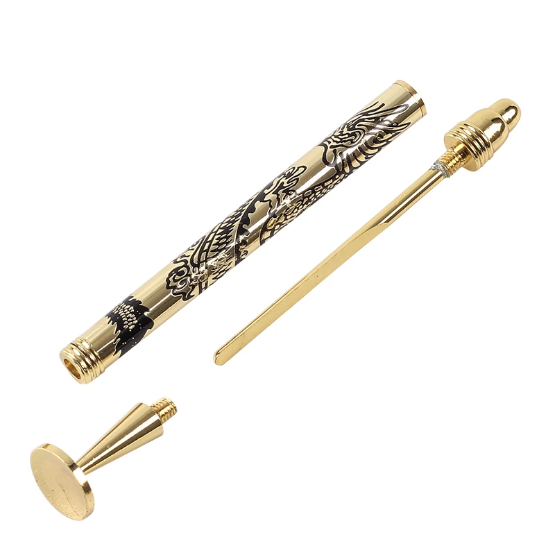 New Metal Authentic Pipe Tool - Dragon Design Tobacco Tamper Pokers Smoking Accessories Cleaners t478 | Дом и сад