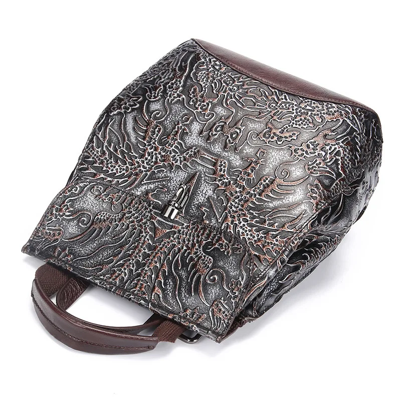 Женский рюкзак в стиле ретро ручная работа школьный ранец для девочек сумка