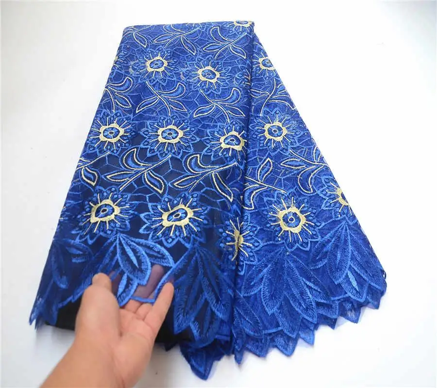 Новое поступление африканская кружевная ткань вышитые сетчатые кружева дешевая