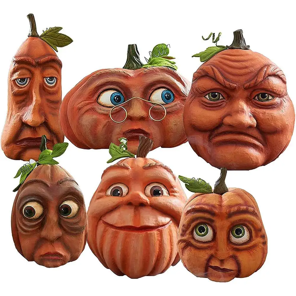 

Необычная Тыква Хэллоуин имитация тыквы проведения макет реквизит Тыква Хэллоуин вечеривечерние фотореквизит