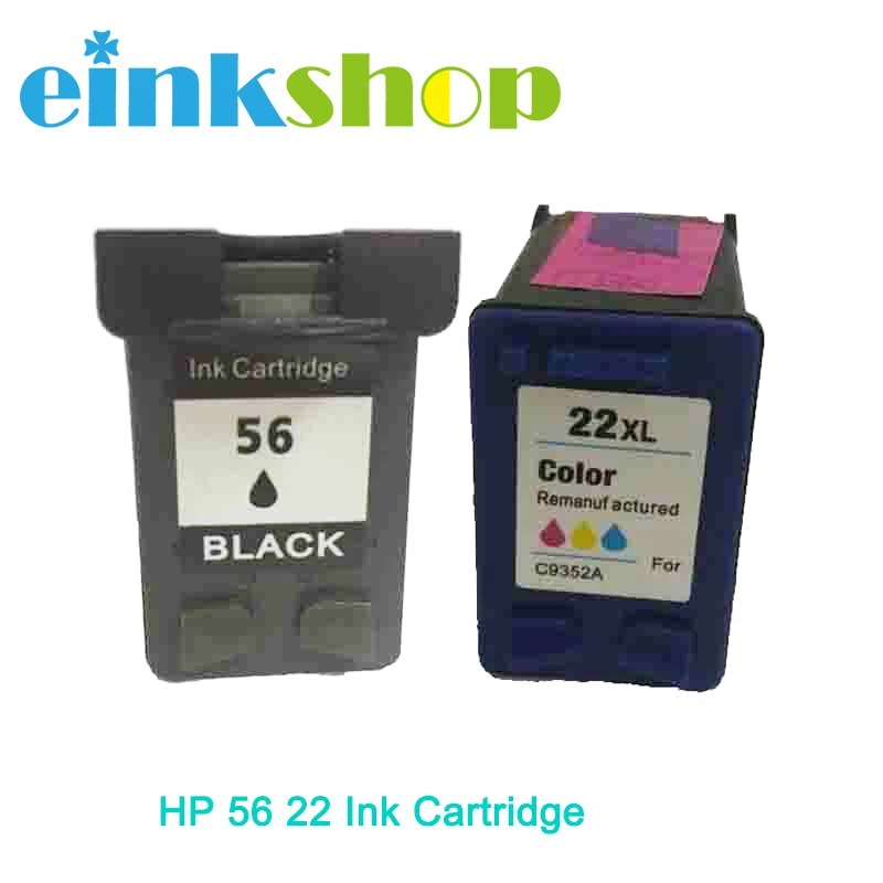 Einkshop совместимый 56 22 чернильный картридж для HP Officejet J5500 J5508 J5520 5600 5605 5607 5608 5609 5610 5610v