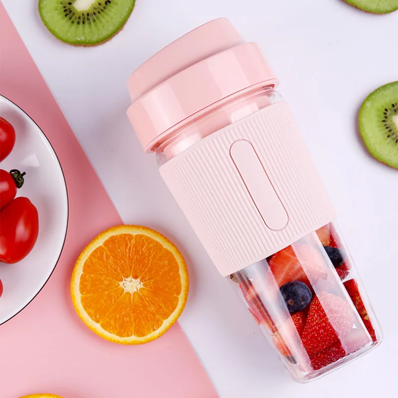Kopen Draagbare Mini Elektrische Juicer Usb Oplaadbare Handheld Blender Fruit Mixers Fruit Extractoren Voedsel Milkshake Juice Maker CF21