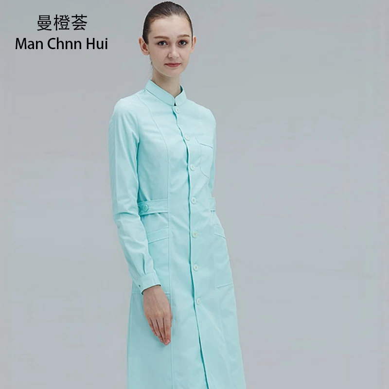 Лабораторная одежда лабораторные пальто косметологический салонный тонкий