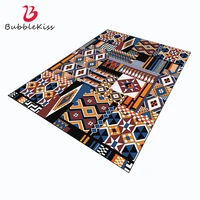bubble kiss retro nordic style carpet in the living room colorful geometic pattern bedroom rug carpet non slip soft bedside mat