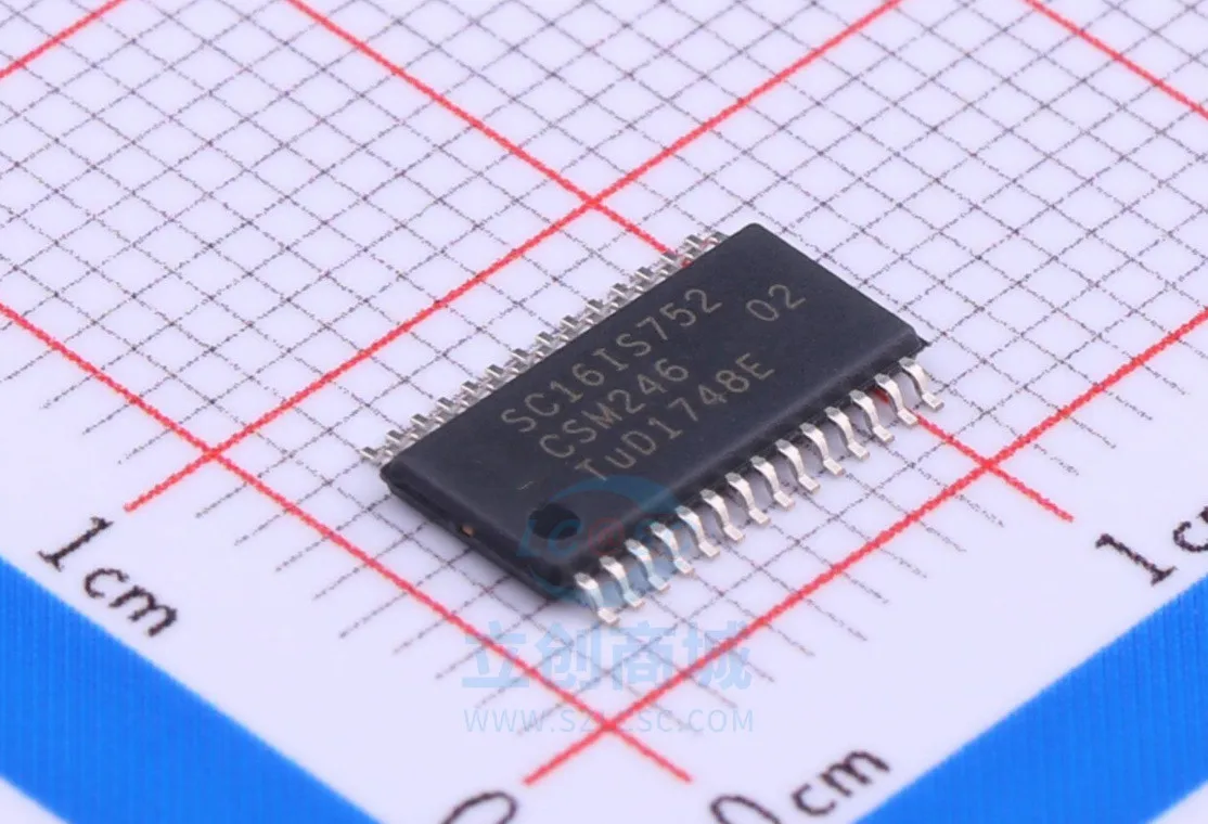 5 шт. ~ 20 шт./лот SC16IS752IPW SC16IS752 TSSOP 28 Dual и i2c автобус/SPI интерфейс UART двойной чип новый