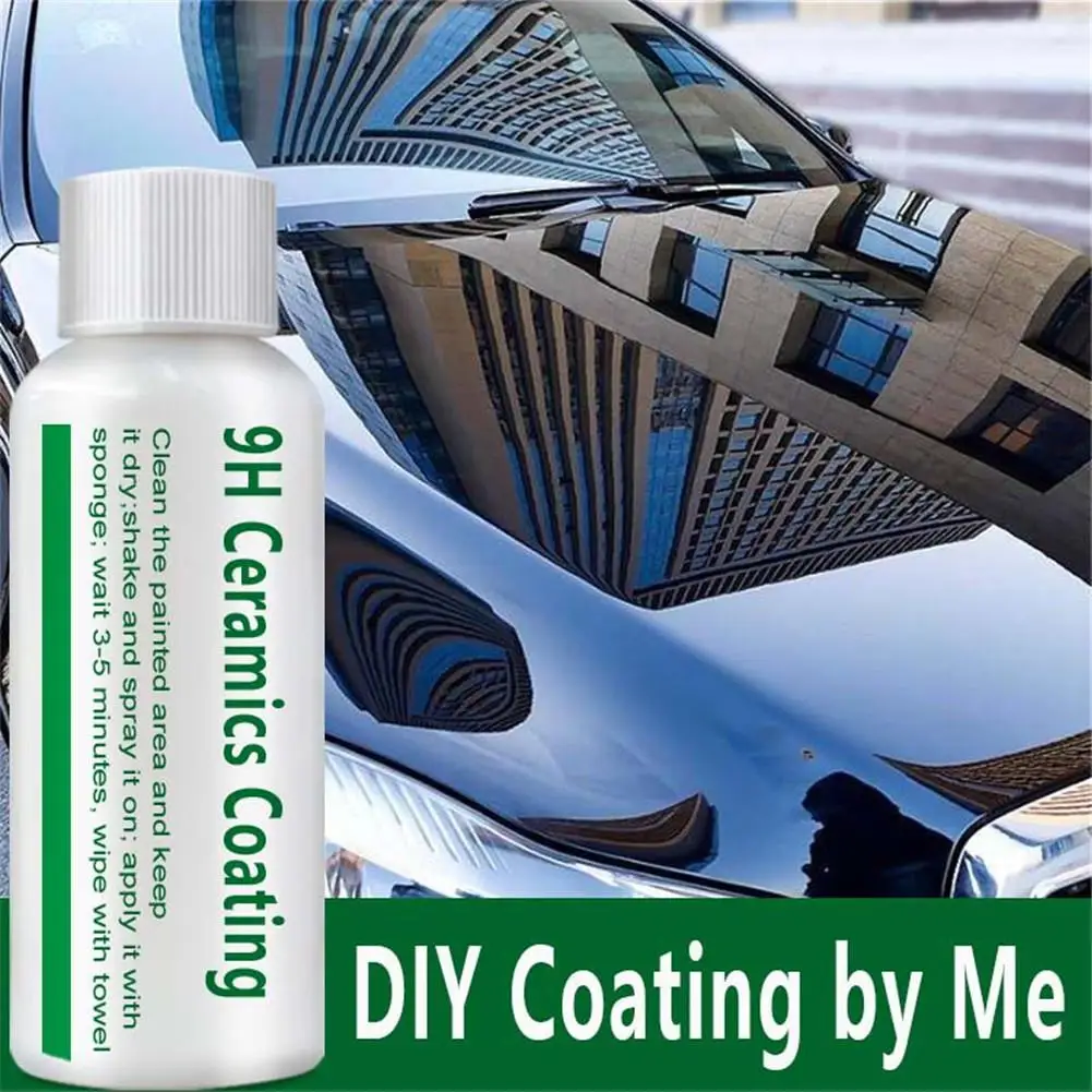 9H Ceramics Coating Oxidation Hydrophobic Agent Polish Care Car Liquid Ceramic Coat Auto Accessories Maintenance | Автомобили и