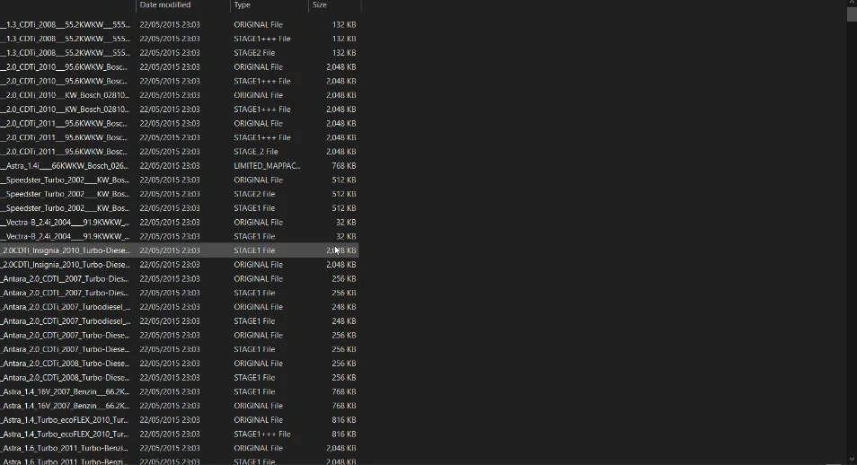 13 ГБ ECU Тюнинг Remap модифицированные файлы для автомобилей и грузовиков тюнинг