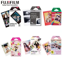 10 sheets fuji fujifilm instax mini 11 9 films white edge 3 inch color film for instant camera mini 8 9 11 7s 25 photo paper