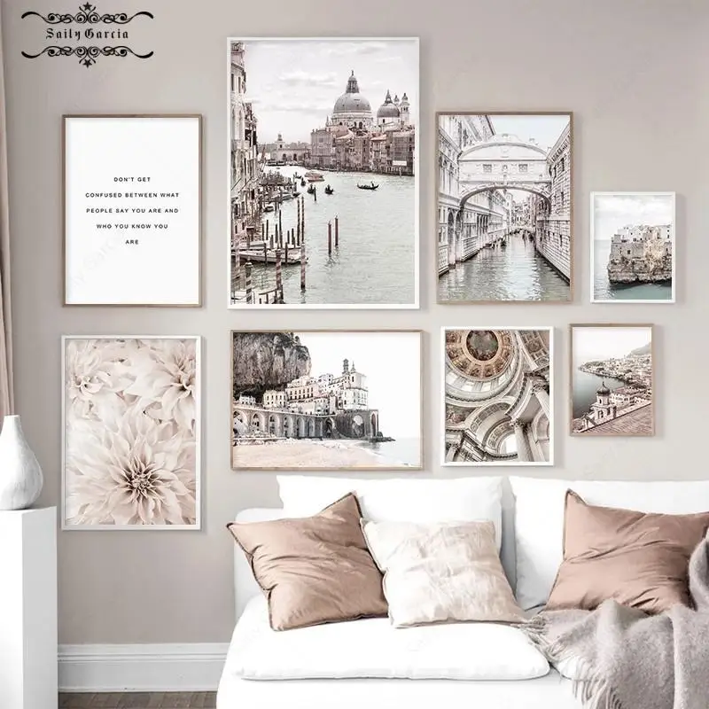 Италия Венеция атрани пейзаж береговой архитектуры постер и печать на стене художественная фотография Картина на холсте Декор интерьера Италия Венеция атрани пейзаж береговой архитектуры постер и печать на стене художественная фотография Картина на холсте Декор интерьера