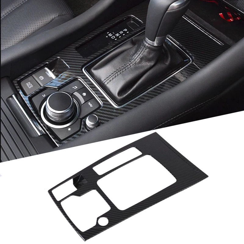 

For Mazda 6 Atenza 2019 2020 Car Interior Gear Shift Panel Head Electronic Handbrake Cover Stickers Accessories Styling