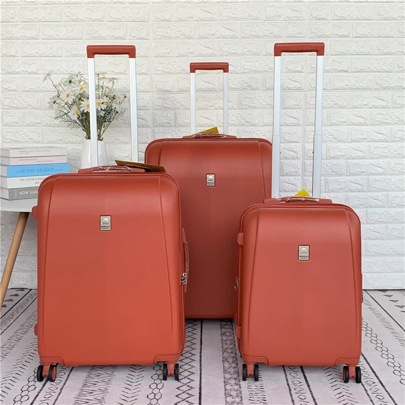 Новый Модный Дорожный чемодан на колесиках высококачественный набор для багажа