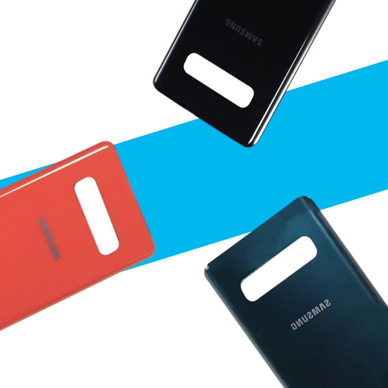 Чехол для samsung Galaxy S10, задняя крышка батарейного отсека, стеклянная крышка корпуса для samsung S10 Galaxy S 10, Замена задней крышки двери