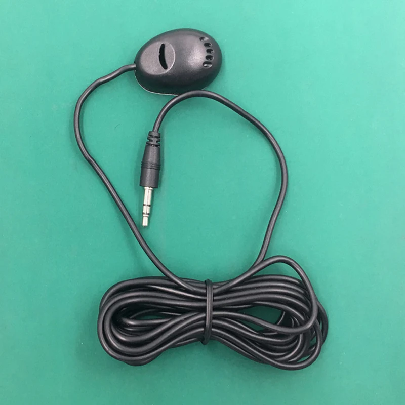 

Hot Sale PVC 3M Wired 3.5 mm Stereo Jack Mini Car Microphone External Mic For PC Car DVD GPS Player Radio Audio Microphone