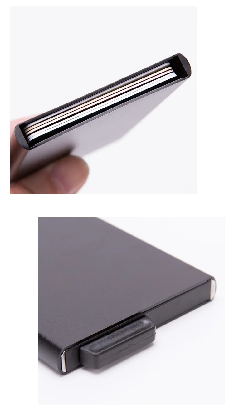 2020 кредитный ID держатель для карт мужчин и женщин мини-чехол визиток алюминиевый