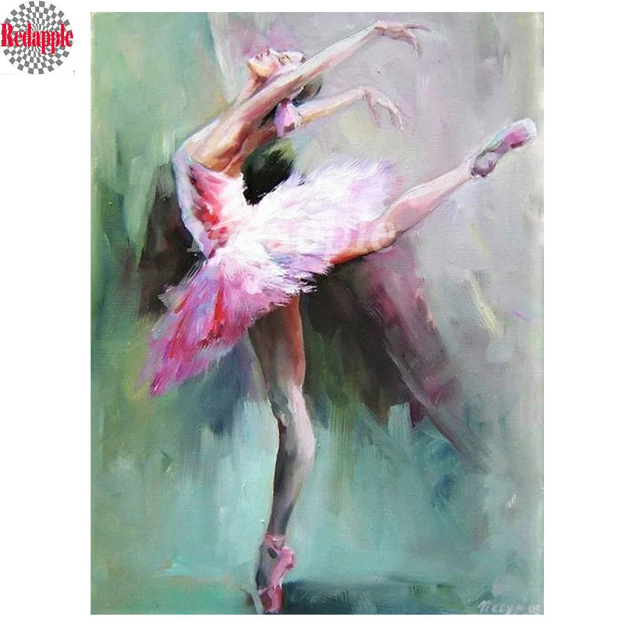 Алмазная живопись сделай сам Набор для вышивки абстрактный танцор мозаика с