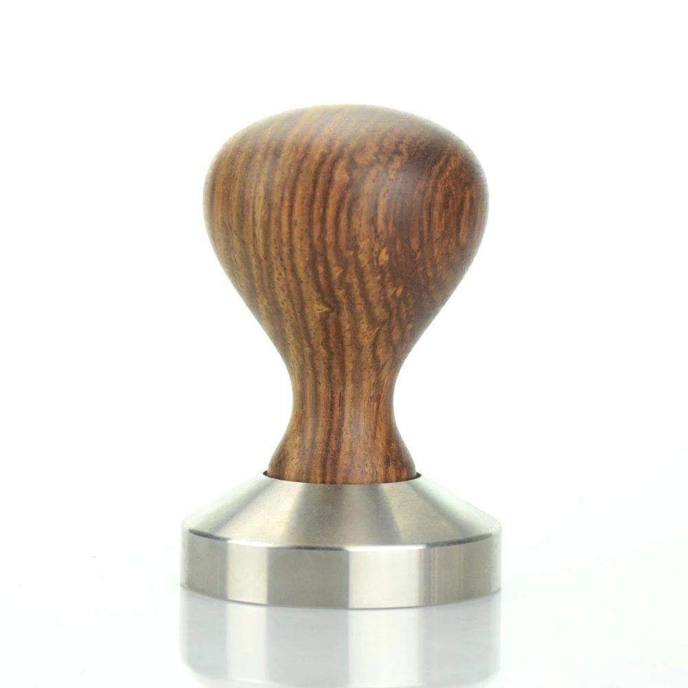 Эко кофе из розового дерева ручка бариста Темпер 58 мм Эспрессо кофеварка ручной